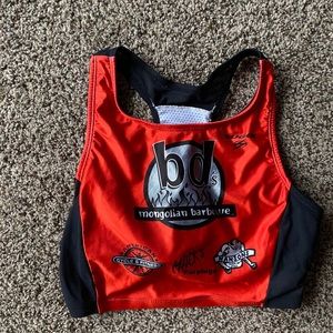Mongolian Barbeque sports bra